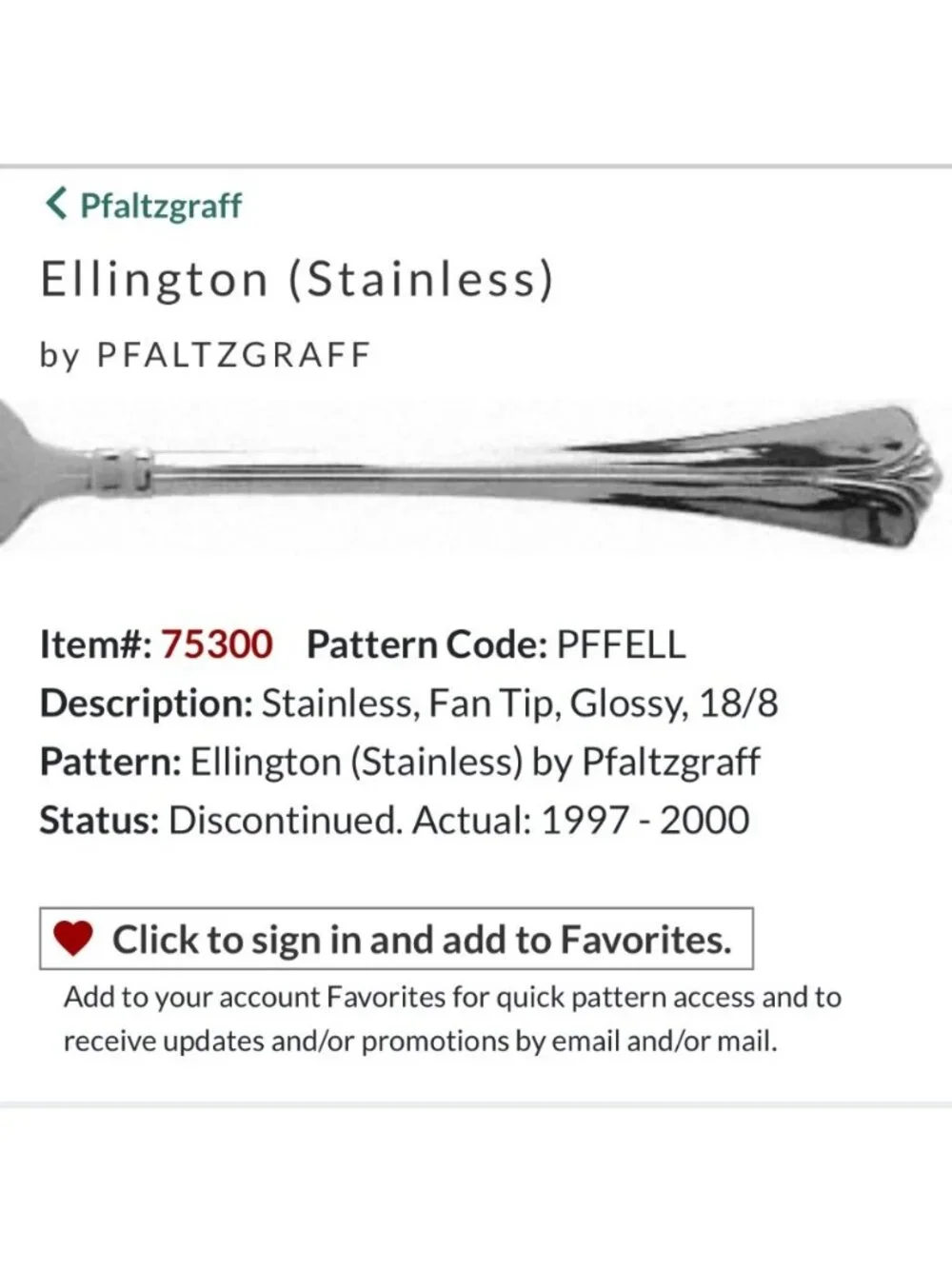 Pfaltzgraff Ellington Stainless Steel Glossy Fan Tip Tablespoons Set Of 4